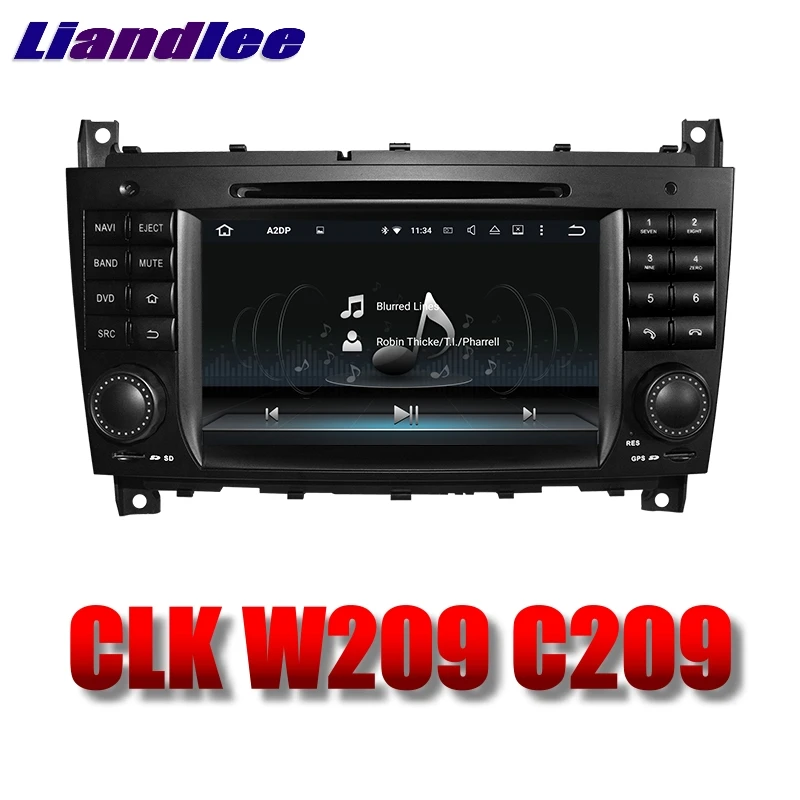 Liandlee автомобильный мультимедийный плеер NAVI для Mercedes Benz CLK W209 C209 MB 2004 2005 сенсорный