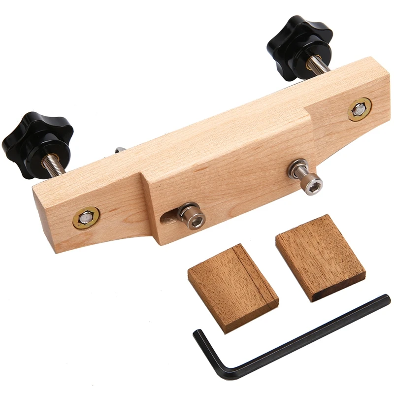 1 компл. Твердый клен нержавеющая сталь гитары мост Установить Зажим lutier