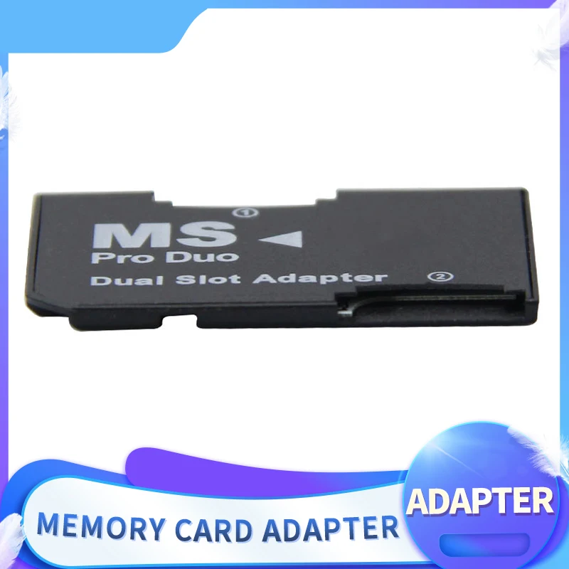 

High Quality Dual Slot Micro SD TF to Memory Stick MS Pro Duo Adapter CR-5400