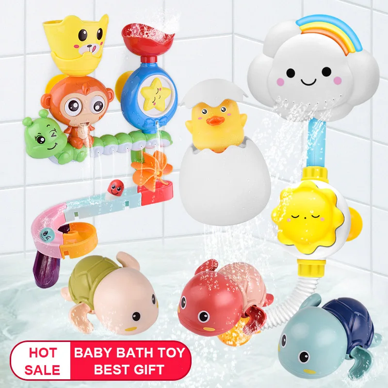 

Baby Bath Toys Bubble Machine Crabs Frog Music Kids Bath Toy Bathtub Soap Automatic Bubble Maker Baby Bathroom Toy for Children
