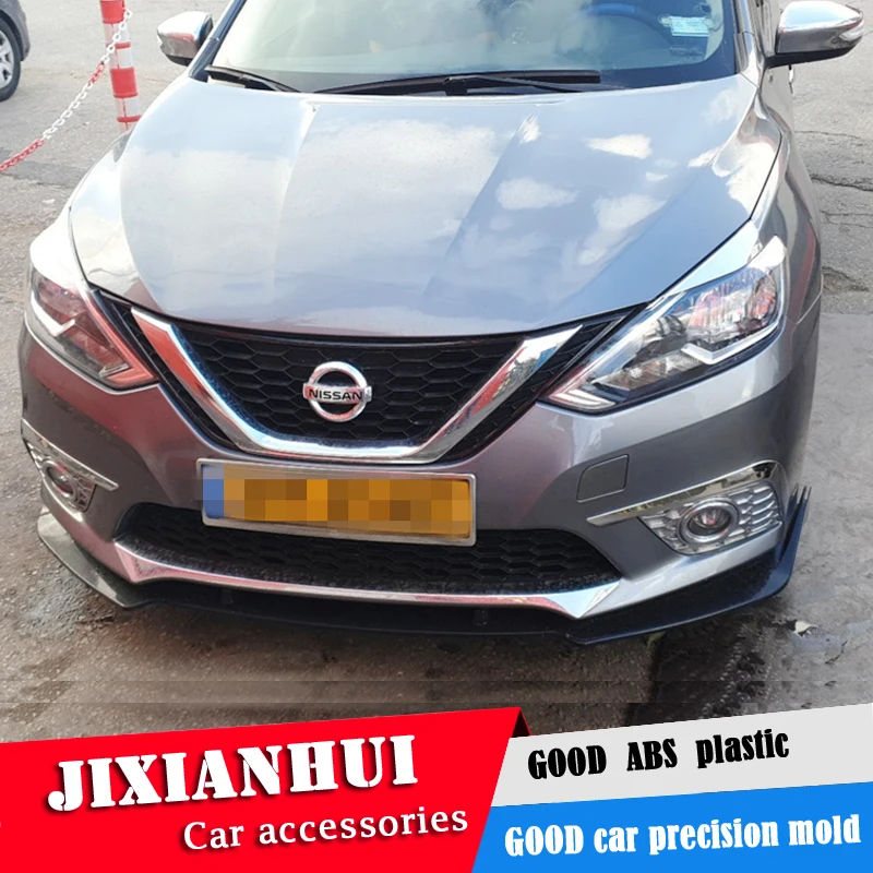 Для Sentra Body kit спойлер 2016-2018 для Nissa ABS задний передний бампер диффузор защитные
