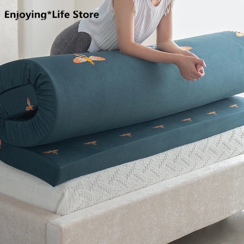 

Foam Mattress Thickened High-density Elastic Dormitory Single Double Mattress 1.2m1.5m Cushion Home Mattress 3cm 5cm