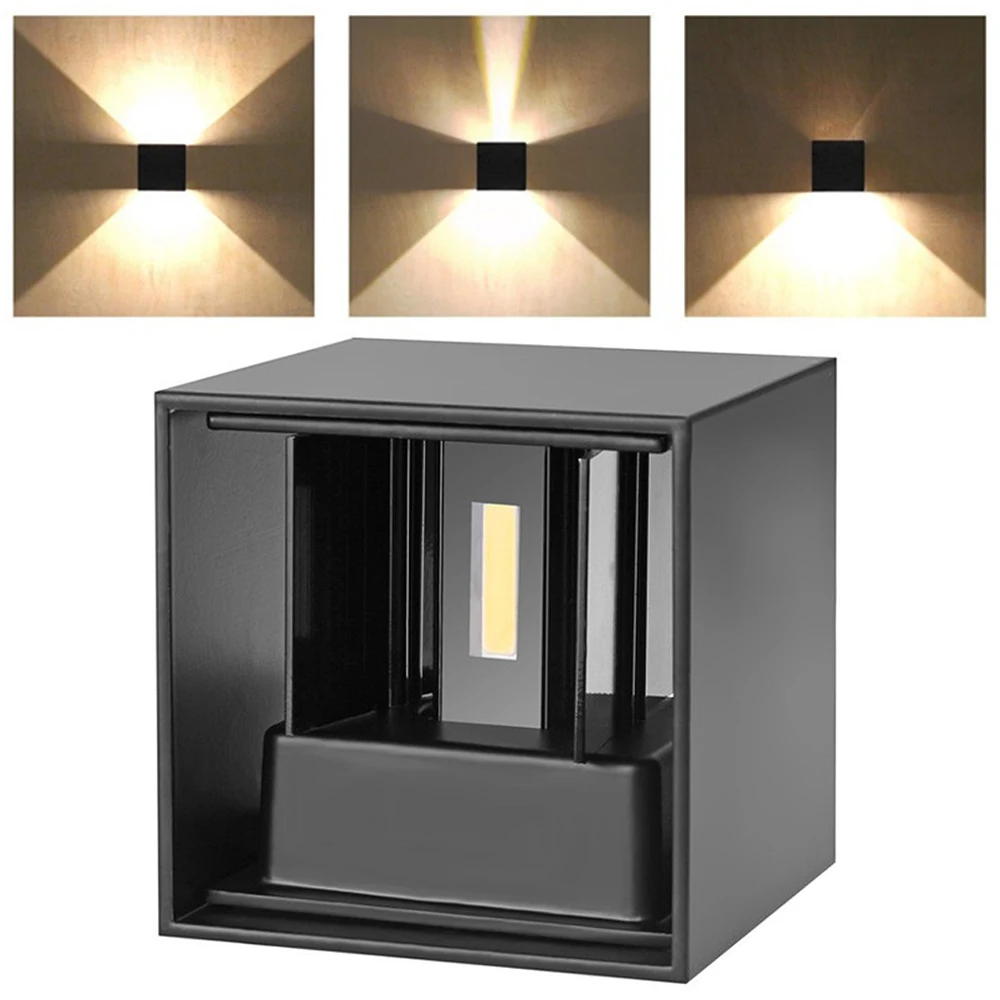 IP65 светодиодный водонепроницаемый настенный светильник 7 Вт/12 Вт регулируемый