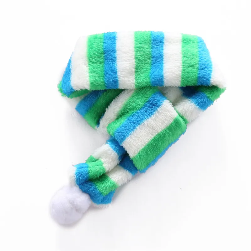 Зимний шарф бандана для домашних питомцев флисовый ошейник щенков шарфы шейный