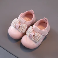 girls shoes 2021 autumn new children princess shoes baby butterfly knot single shoes baby soft soled toddler shoes cute fashion