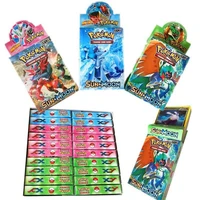 pokemon cards toys puzzle game cards gx ex mega vmax collection battle game card random box kids toys for children birthday gift