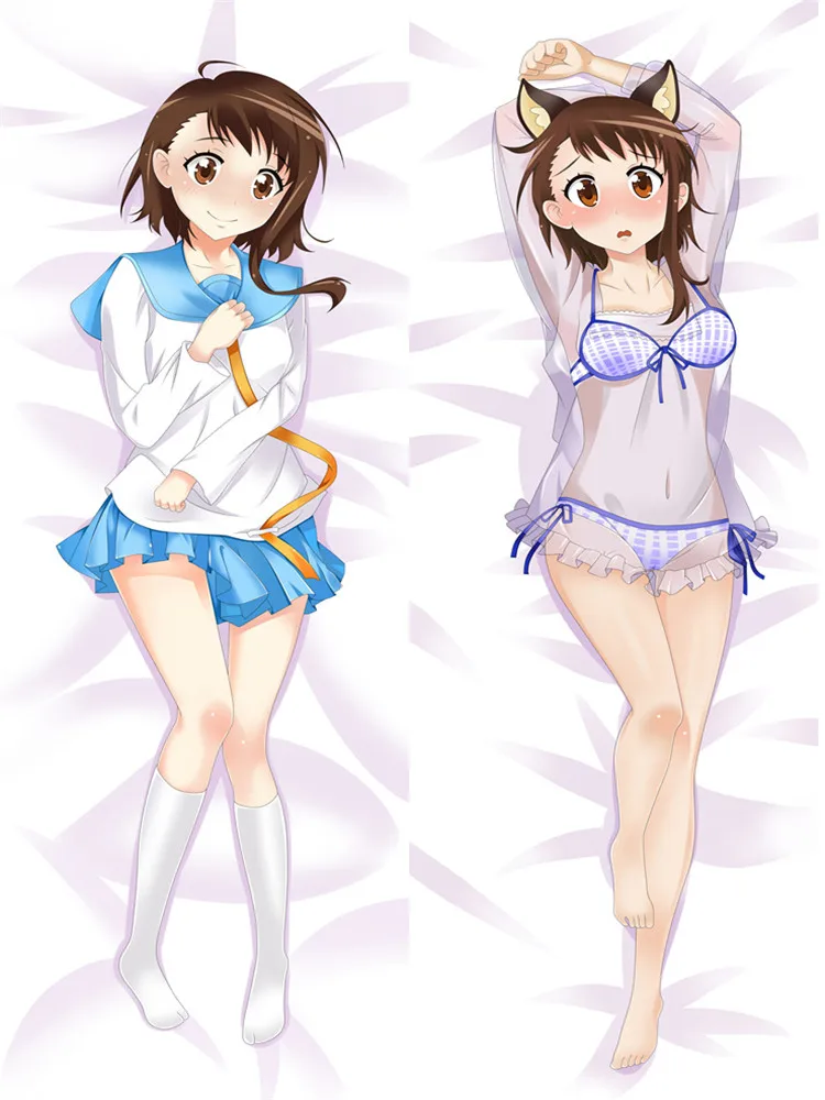 2018 July Anime Nisekoi Onodera Haru Miyamoto Ruri обнимающая подушка для тела Чехол Dakimakura декоративная