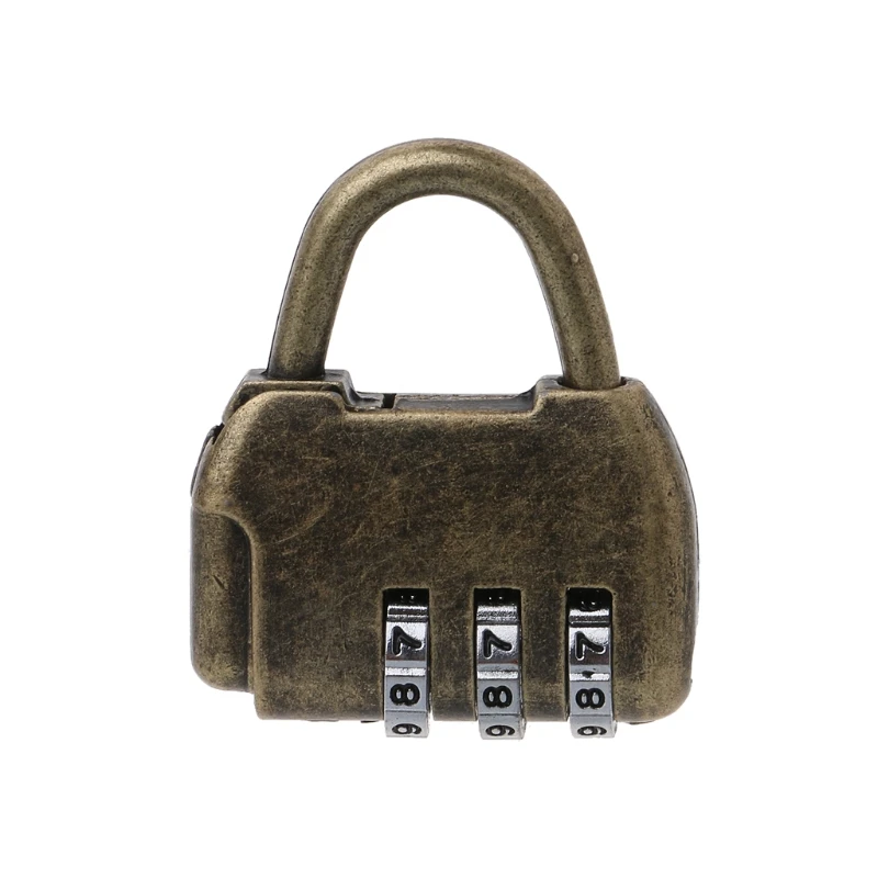 2020 New Античный винтажный комбинационный пароль замки Декор для ювелирных изделий