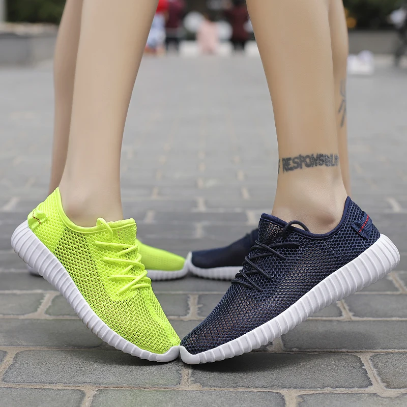 

YEINSHAARS New Size 48 Sneakers Leisure Summer Hollow Shoes Men Casual Low Top Lace Up Male Shoes Walking Soft Flats Shoes