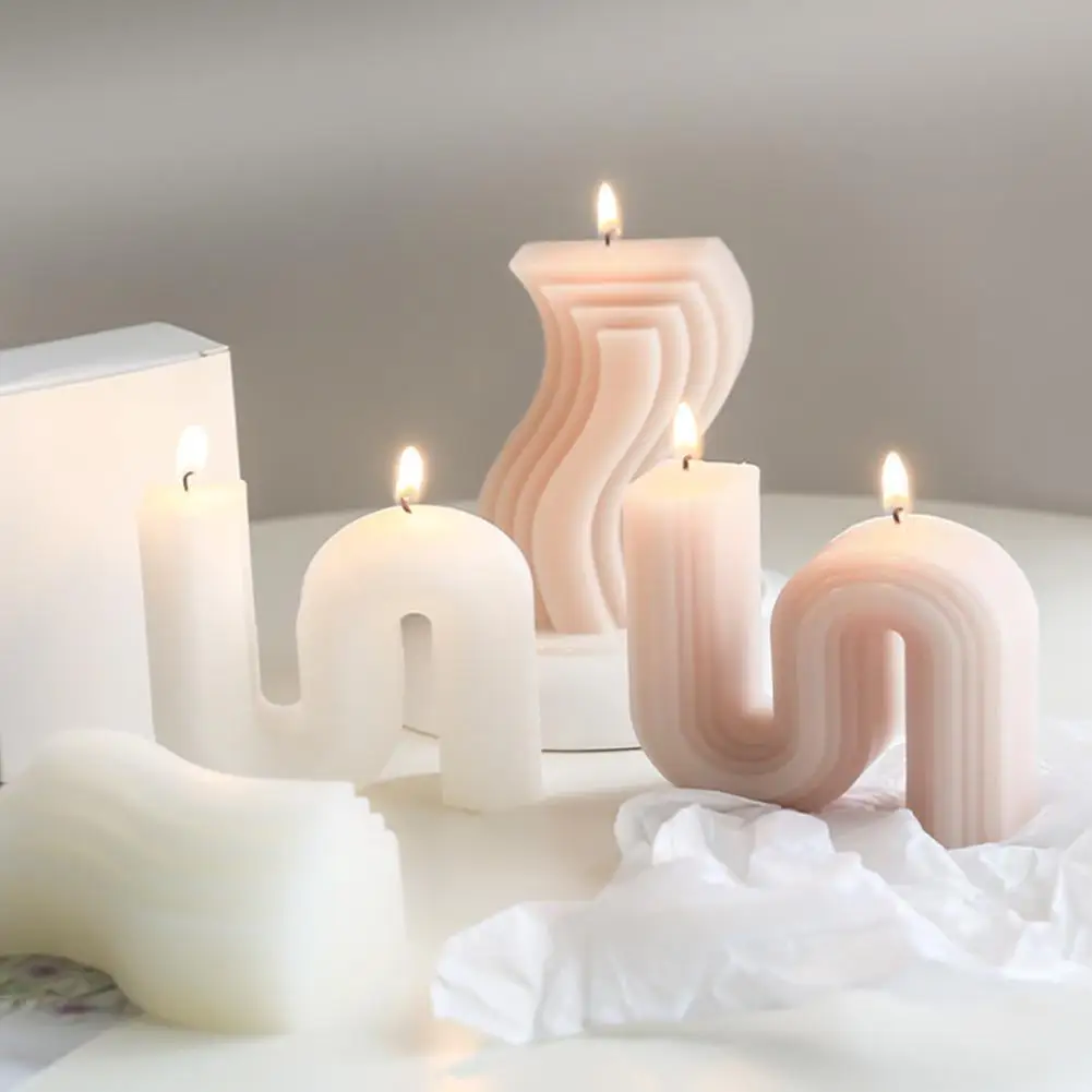 Уникальные геометрические Волнистые S-образные неароматические декоративные