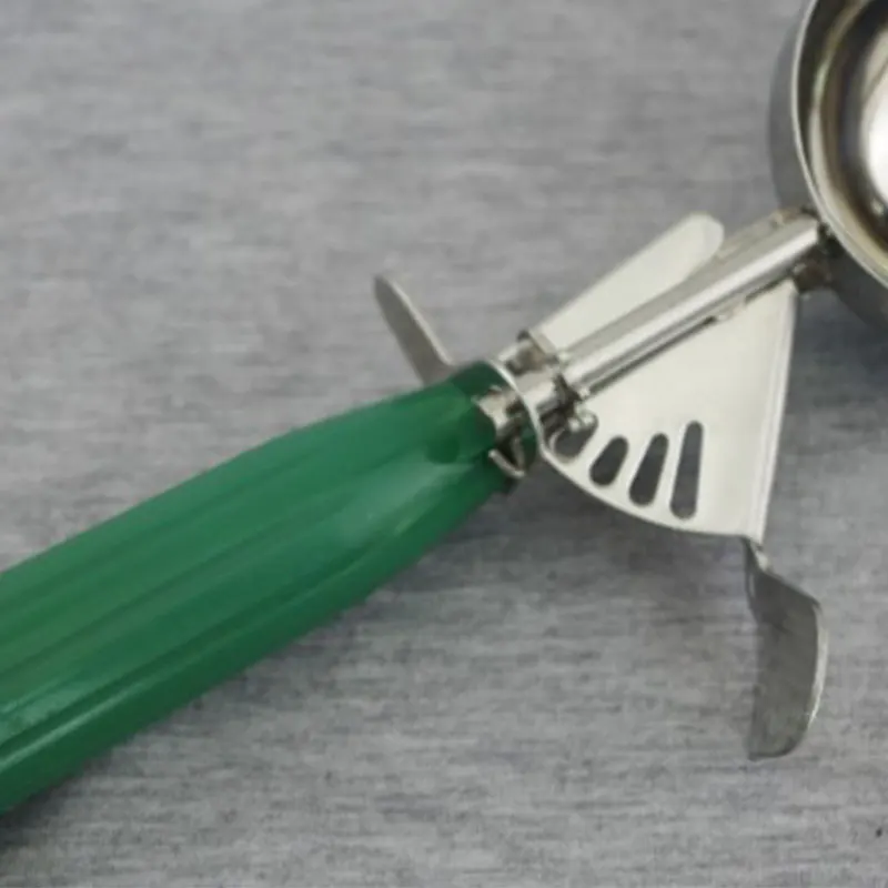 

Assorted Colors and Sizes Stainless Steel Ice Cream Scoop Disher for Ice Cream Cookie Dough, Meat Balls (9 pcs)