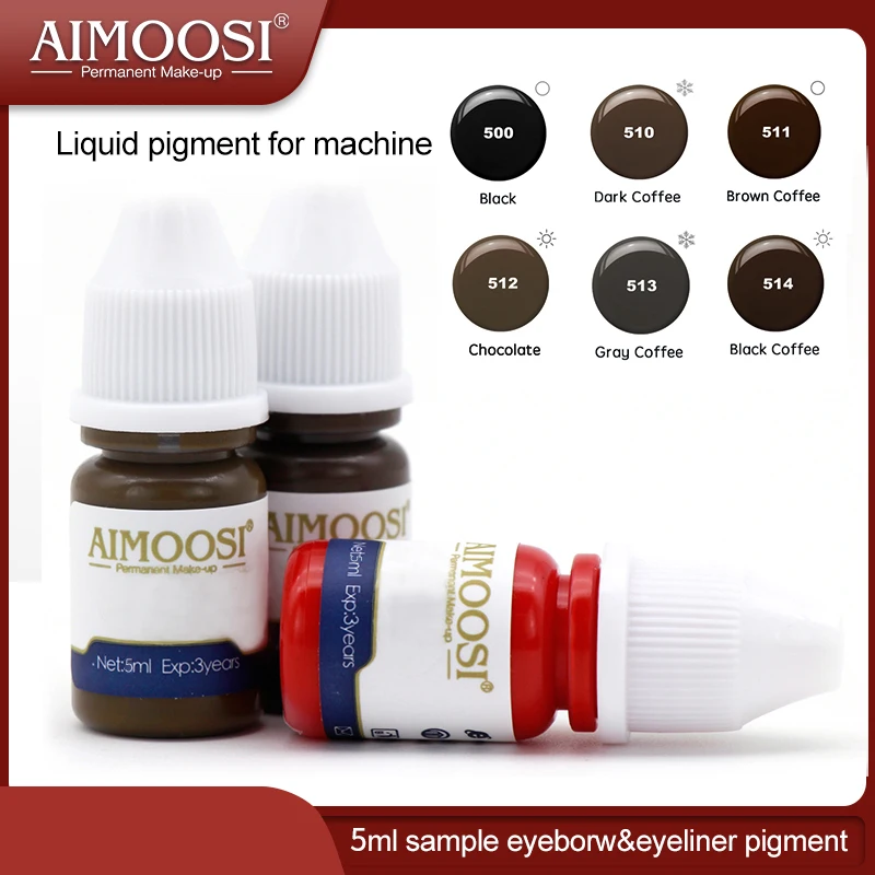 Образец AIMOOSI жидкий пигмент брендовая краска сульам малийский сульман