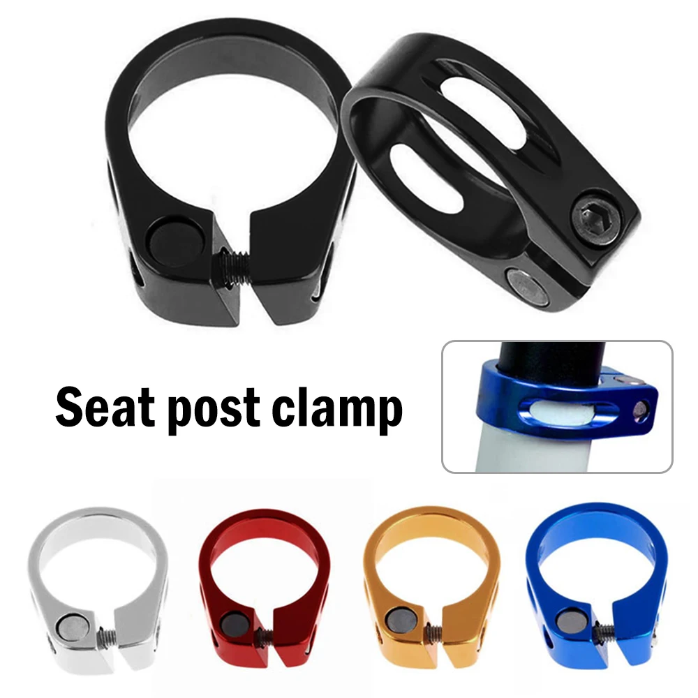 

Sfit Cycling Ultralight Aluminum Alloy Mountain Bike Road Bike Saddle Seat Post Clamp 31.8/34.9mm Bicycle Saddle Seat Post Clamp