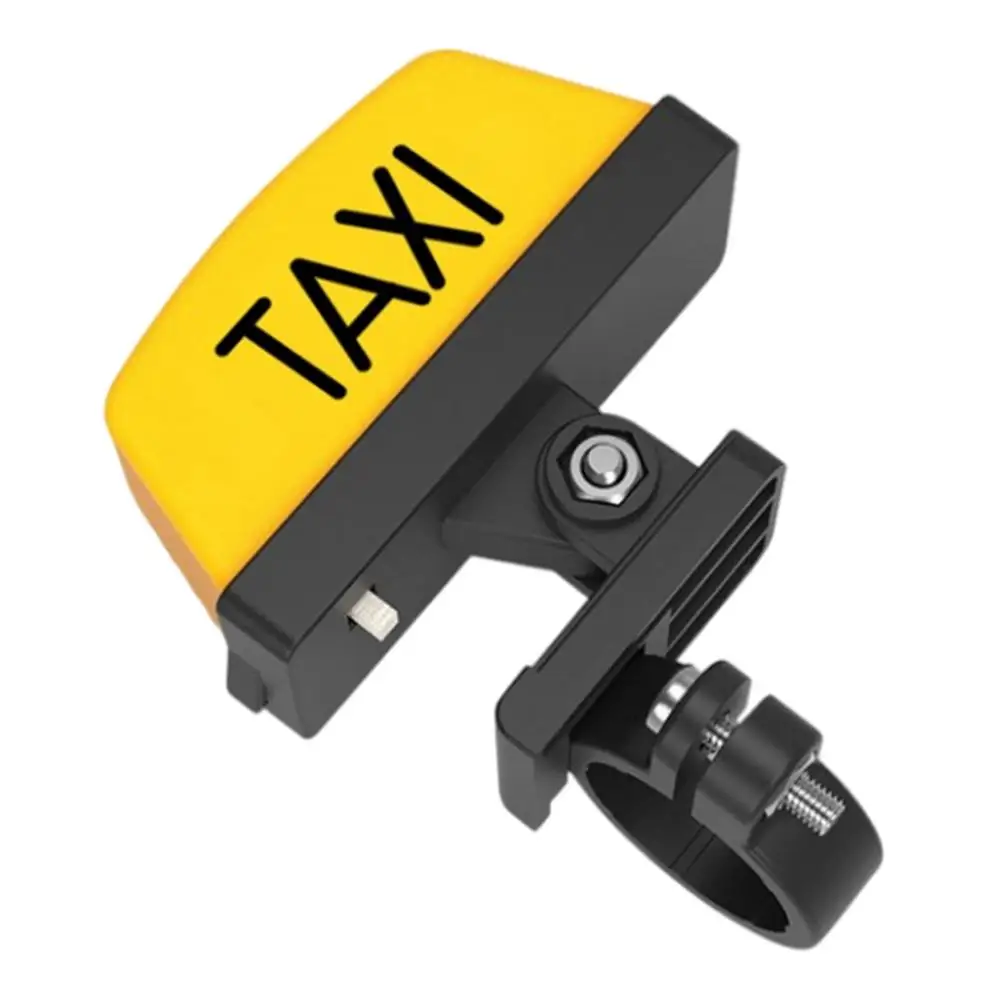 

2021 Motorcycle Handle Light Adjustable Bike Handle Modified Light Usb Rechargeable Warning Taxi Box Sign Led Light