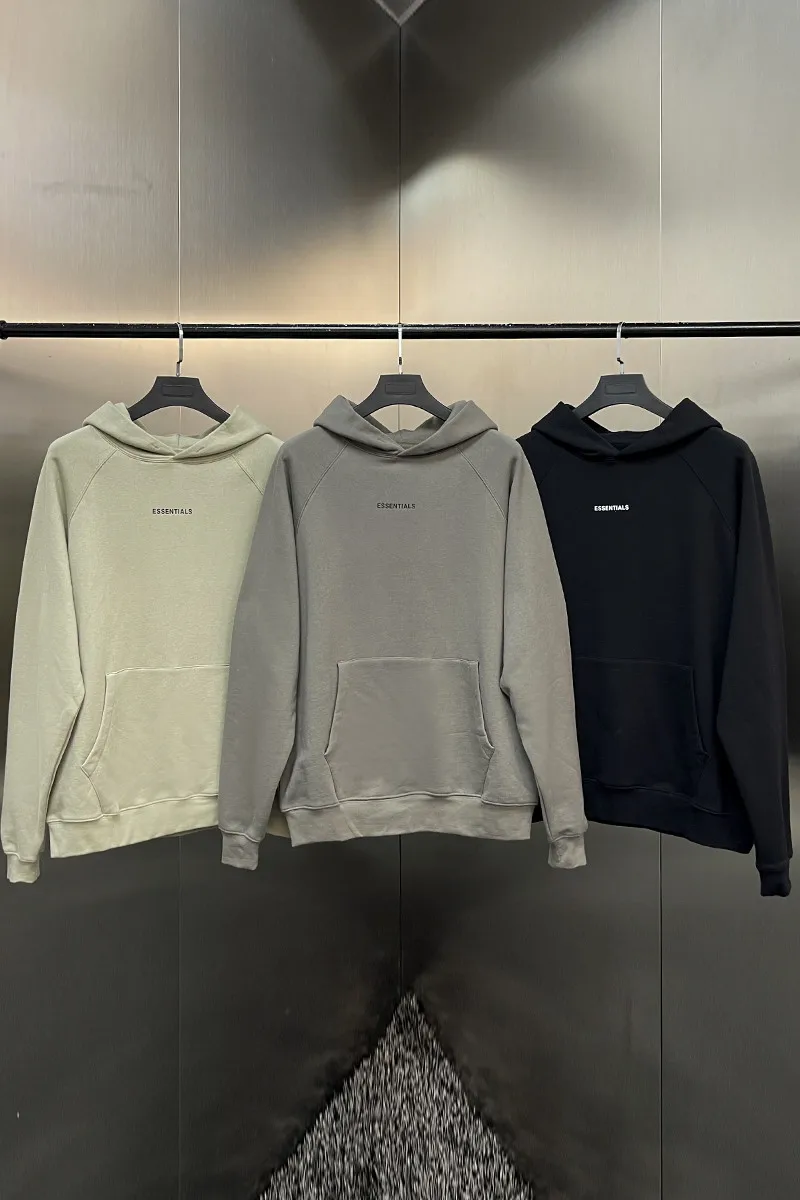 

2021 new men's Sweatshirt Hoodie jerry lorenzo fashion brand small letter logo 100% cotton hip hop loose Unisex oversize Hoodie