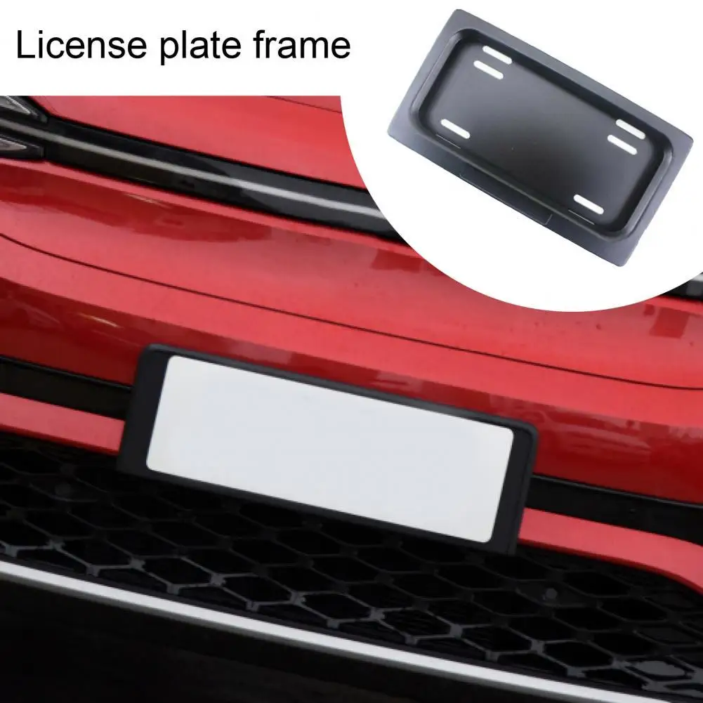 

50% Hot Sales!!! 2PCS License Cover Safeguard Anti-rust Shield Protector License Plate Cover for USA Standard Cars