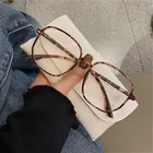 2021 Ретро оверсайз квадратная оправа Очки для компьютера очки для чтения оправа для женщин и мужчин прозрачные линзы оптические очки