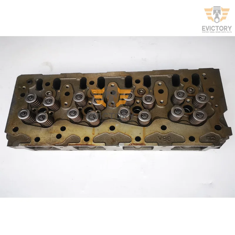 For Yanmar Factory type 4TNV98 4TNV94 4TNV98T 4TNV94L cylinder head assembly with valve