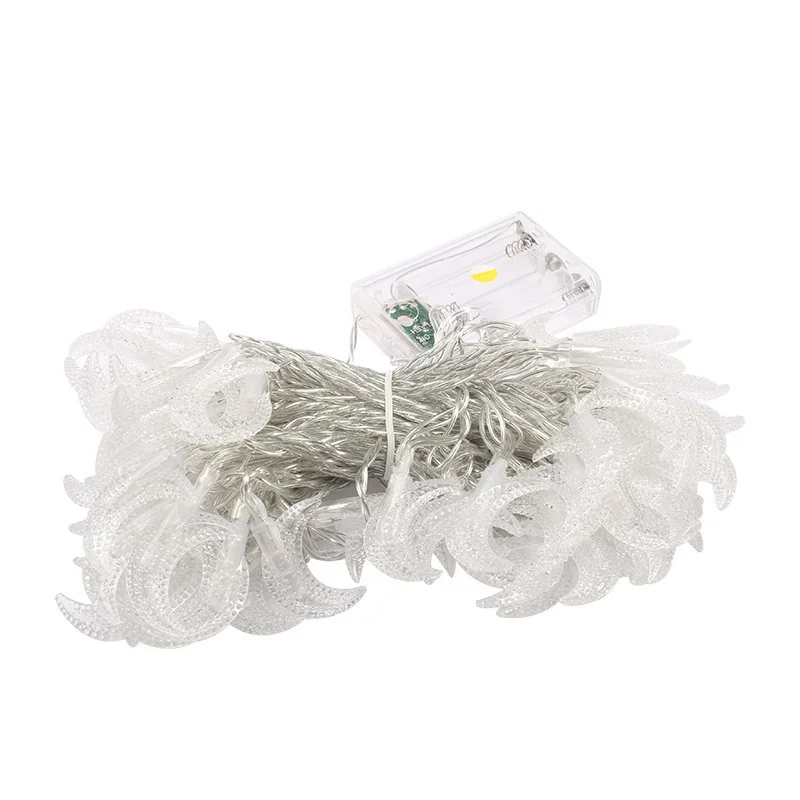 

ramadan decoration Moon shape LED String lights Holiday lighting Fairy Garland For Christmas Tree Wedding Party led lights
