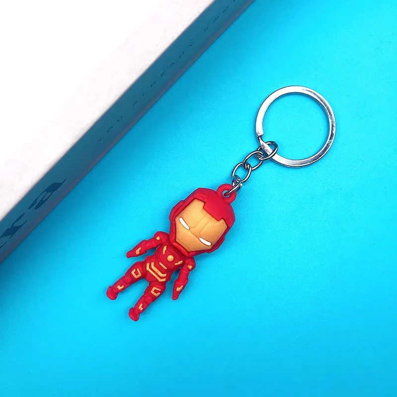 Брелки с героями Диснея Marvel Человек-паук Микки Минни Винни железный человек