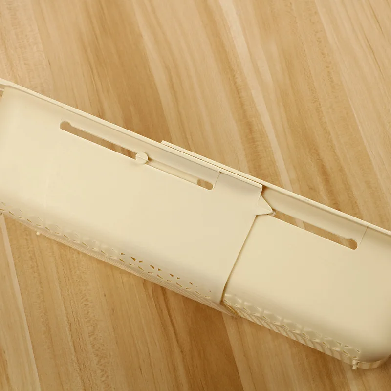 

Kitchen Tool Multifunctional Retractable Drain Basket Double-layer Drain Basket Kitchen Plastic Basket Vegetable Drain Basket