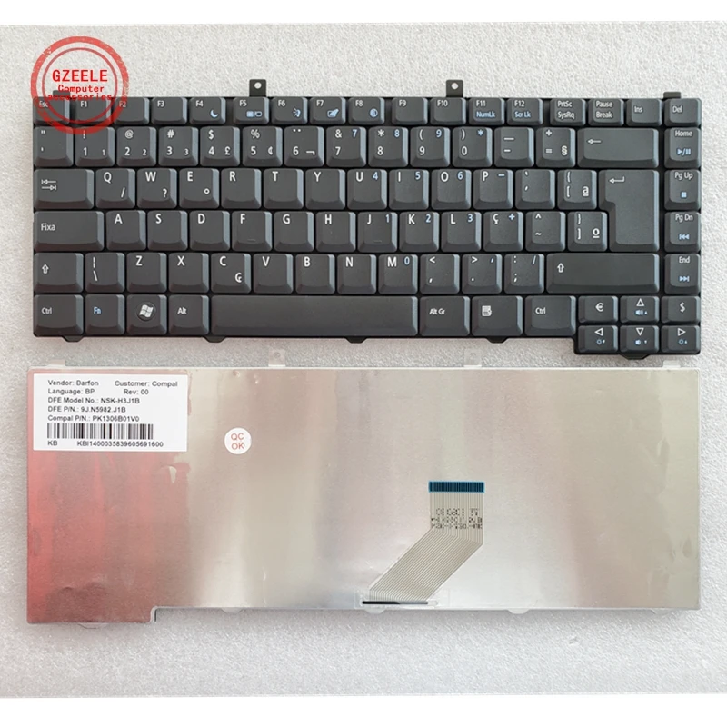 Клавиатура для ноутбука Acer Aspire 1670 1672 3102 3030 3100 3650 3600 3690 3692 3693 5101 5102 5103 5100 5110 5610 5610Z