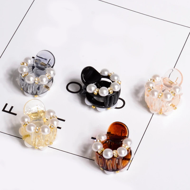 

Модные мини-аксессуары для волос, 1 шт., новые популярные женские жемчужные стразы для волос, маленькие заколки для волос, жемчужные Заколки