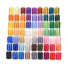 Новая брендовая нить для вышивки Simthread 120D2 40WT, полиэфирная нить 550Yконус, 40 цветов в комплекте, бесплатная доставка