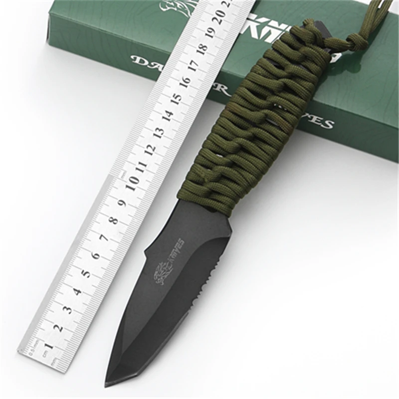 Высококачественный охотничий нож s тактический фиксированный прямой для