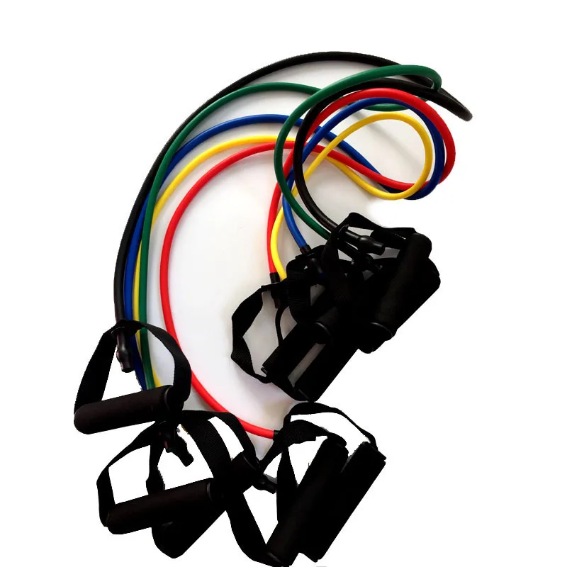 

Yoga Pull Rope Fitness Rope Rubber Bands for Fitness Equipment Expander Exercise Tube Training Elastic Resistance Bands 120cm