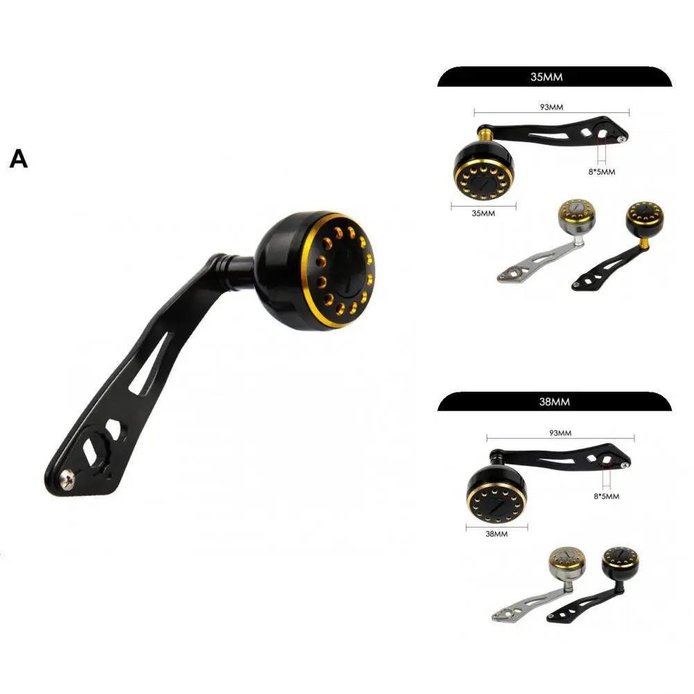 Fishing Reel Handle Durable High Strength Fishing Reel Grips Anti Corrosion Light Texture Fishing Rocker Arm
