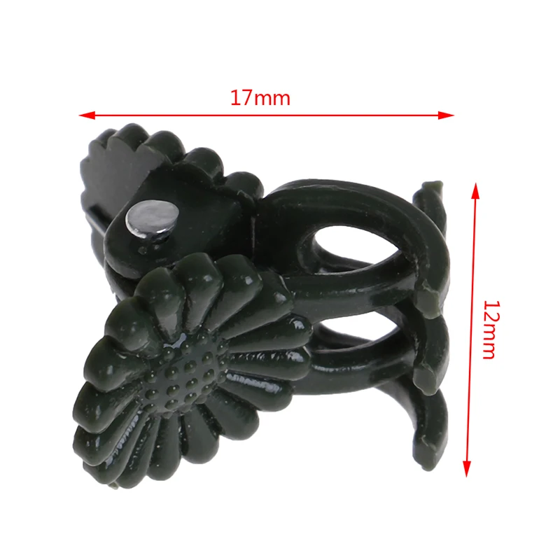 

20Pcs/lot Plant Fix Clips Orchid Stem Vine Support Flowers Tied Branch Clamping