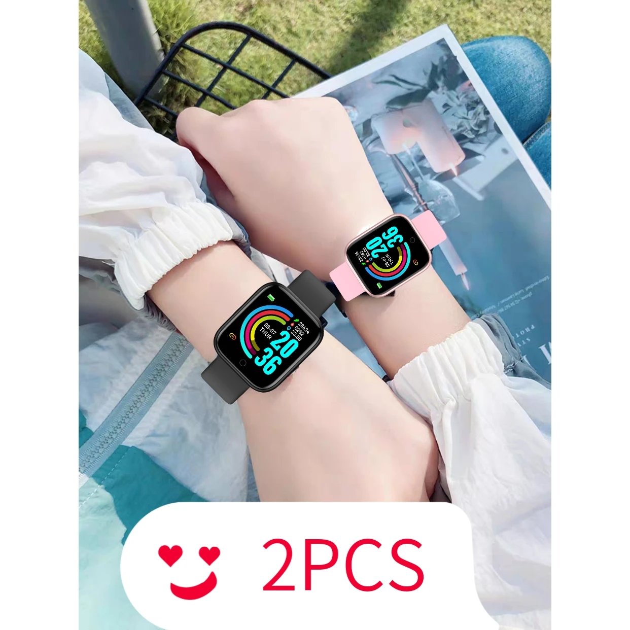 

Women Men Smartwatch Electronics Smart Clock For Android IOS Fitness Tracker Sport Fashion Y68 smart band Smart Watch наушники