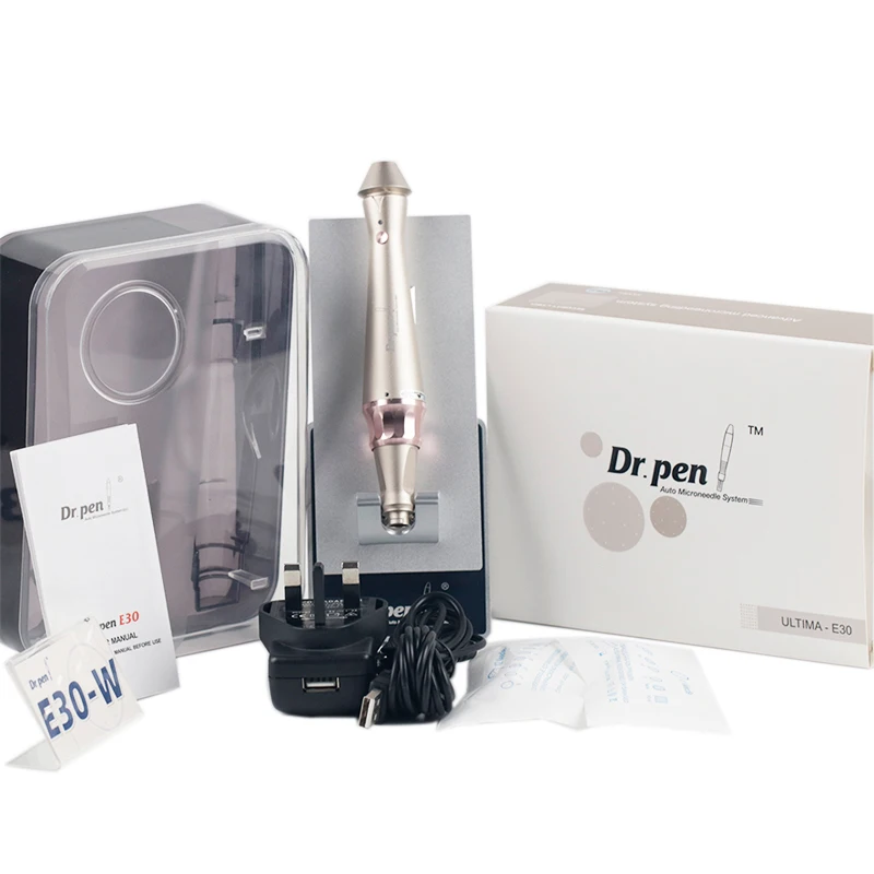 Dr.pen E30-W новая микро-игла Derma Pen Беспроводная Автоматическая Машинка для ухода за
