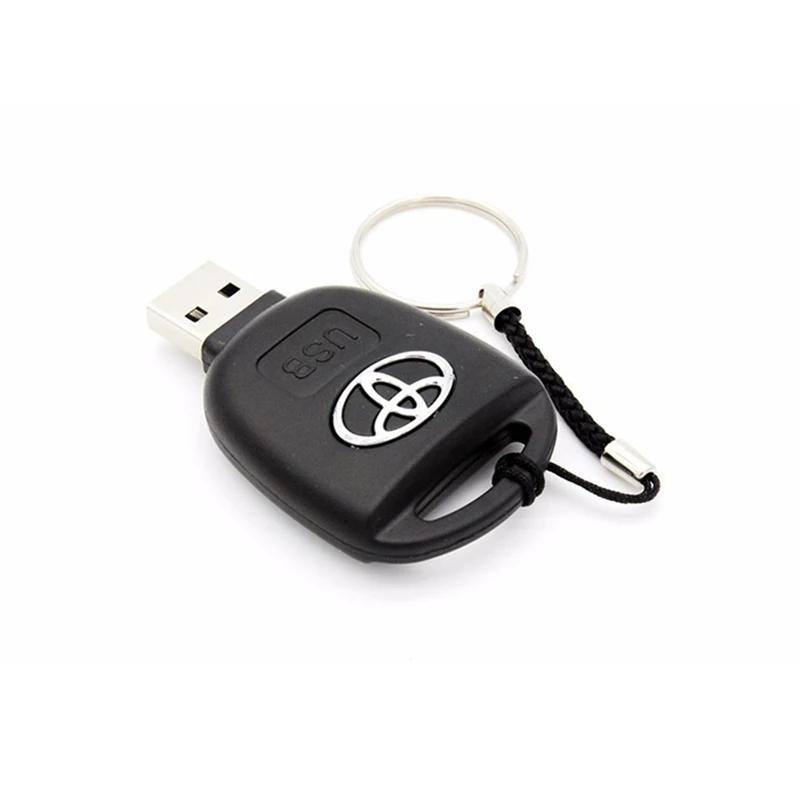 Карта памяти USB для ключей Toyota 100% емкость 8 ГБ 16 32 64 128 персонализированная ручка