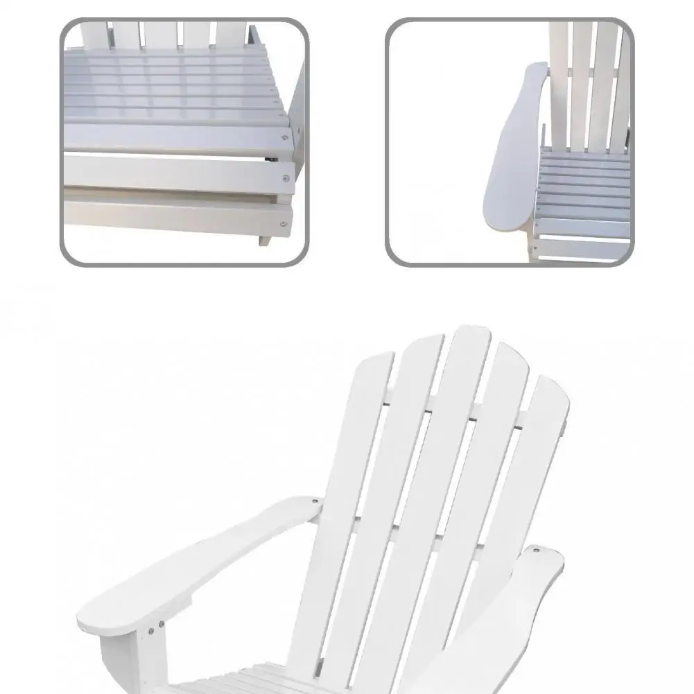 

Anti-rust 1 Set Delicate Stable Wide Armrest Chaise Longue Safe Recliner Durable for Outdoor