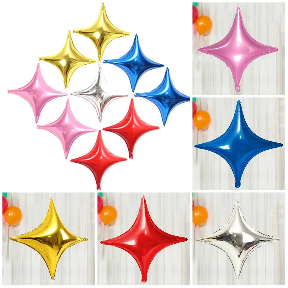 10 дюймовая шпилька для Алюминий пленка четыре в виде пятиконечных звезд