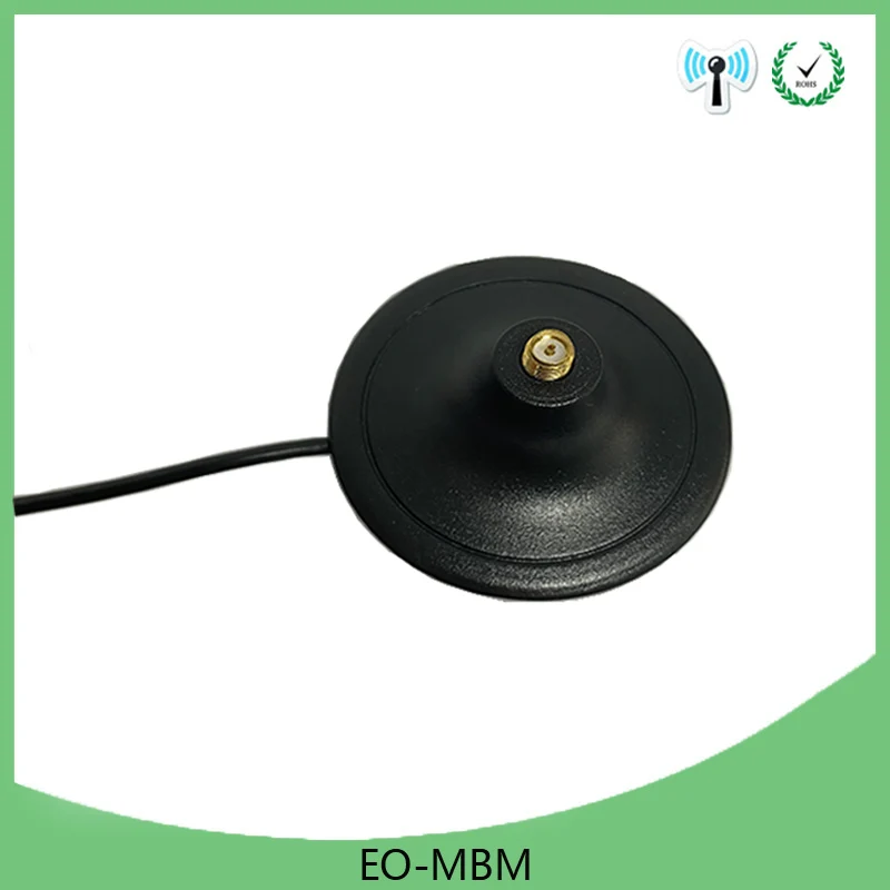 Антенна Wi-Fi Eoth RP-SMA штекер-гнездо с кабелем 3 м магнитное основание для