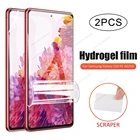 Закаленное стекло с полным клеем для Samsung Galaxy S20 FE 5G, мягкая защитная пленка для экрана Samsung Galaxy S20 Plus S20 Ultra, Note 20