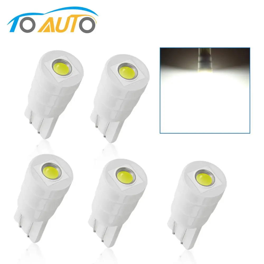 

5 шт. T10 LED W5W LED Canbus автомобильное интерьерное освещение 194 168 501 7070 LED светильник струмент свет s Клин для лампы светильник без ошибок 12 в 6000 К