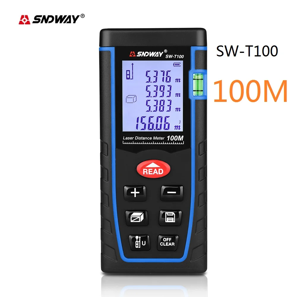 

handheld Laser Distance Meter 100m with LCD backlight/ Laser Range finder /OEM Digital Laser Distance Meter