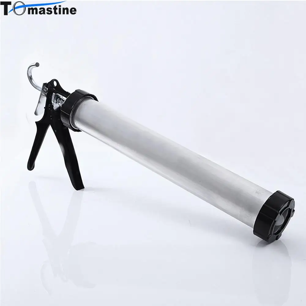 Однотрубный алюминиевый сплав структура пистолет для клея силиконовая соска