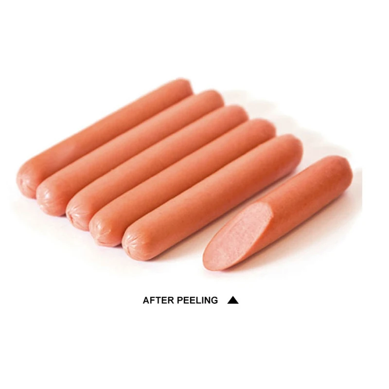 1 шт. несъедобный корпус для сосисок целлюлозный легко обрабатываемый халяльный