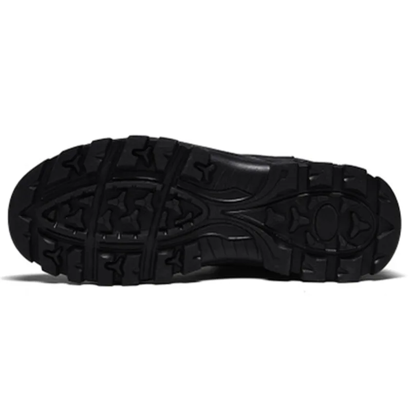 Мужские ботинки из натуральной кожи зимние на меху Мужская теплая Рабочая