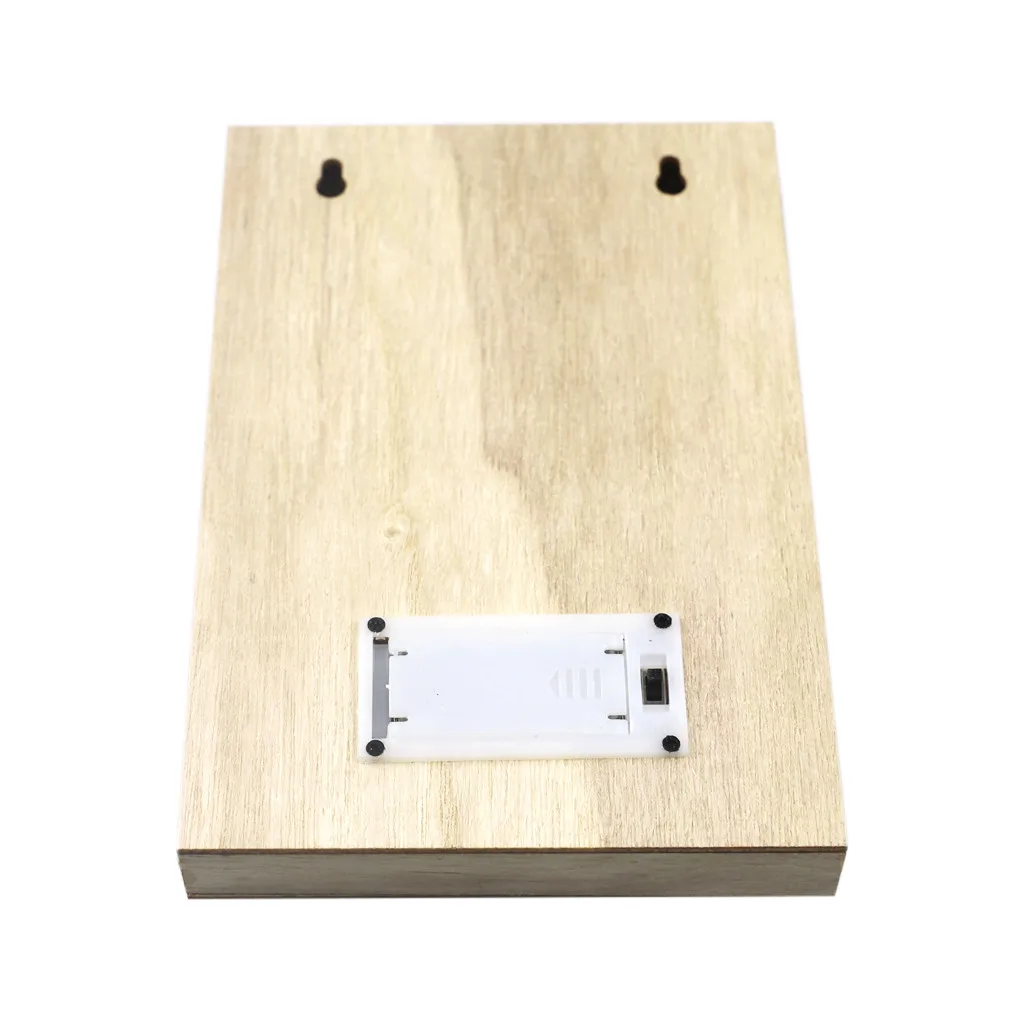 

Chic Eid Al Fitr Sconce Engraved Eid Mubarak Architecture Moon Star Light Glowing Wood Mural Muslim Ramadan Living Room Sconce