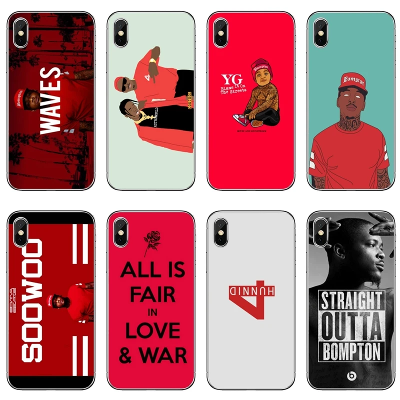 Прозрачный чехол для телефона rapper yg Xiaomi Redmi Note 7 6 6A 5A 4 4A 3 pro S2 5 plus 4x Pocophone F1 - купить