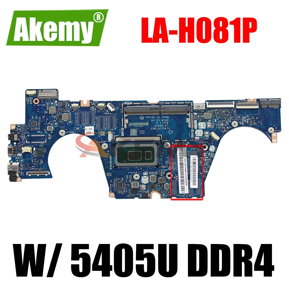 

For Lenovo IdeaPad C340-14IWL/FLEX-14IWL Laptop motherboard EL4C1/EL451 LA-H081P W/ 5405U FRU 5B20S42132 DDR4 100% Fully Tested