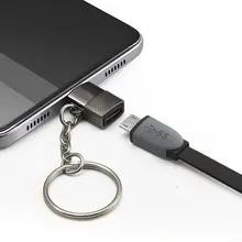 Micro-type c OTG USB C 3,0 адаптер алюминиевый телефон type-c аксессуары разъем для Xiaomi Oneplus LG Nexus 5X6 P Прямая поставка