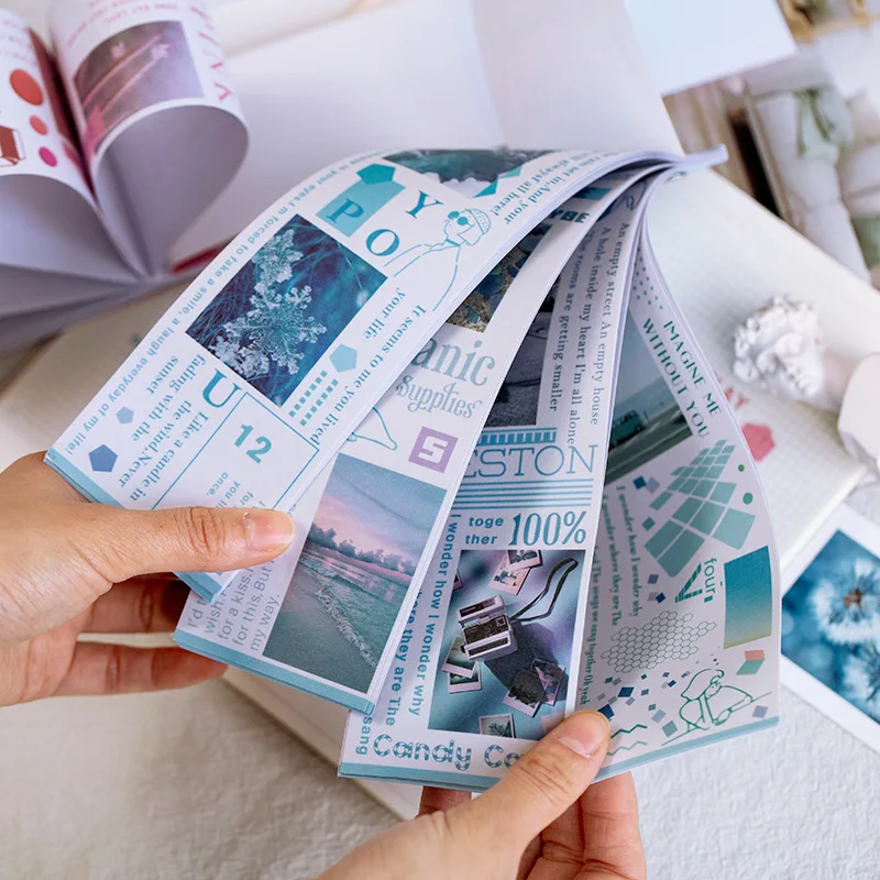 15 листов/набор винтажных стикеров INS Style Bullet Journal Stickers Скрапбукинг молочный аблум
