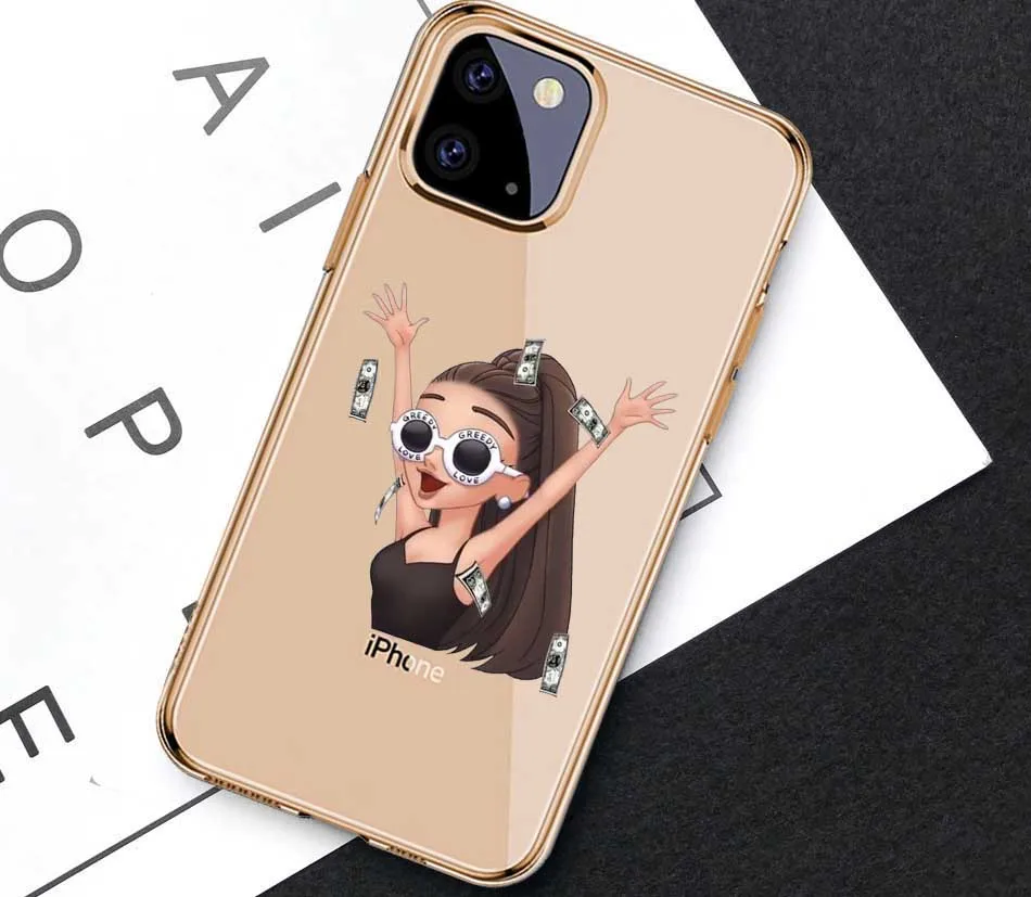 Спасибо следующий Ариана Гранде Мягкая силиконовая задняя накладка чехла из ТПУ